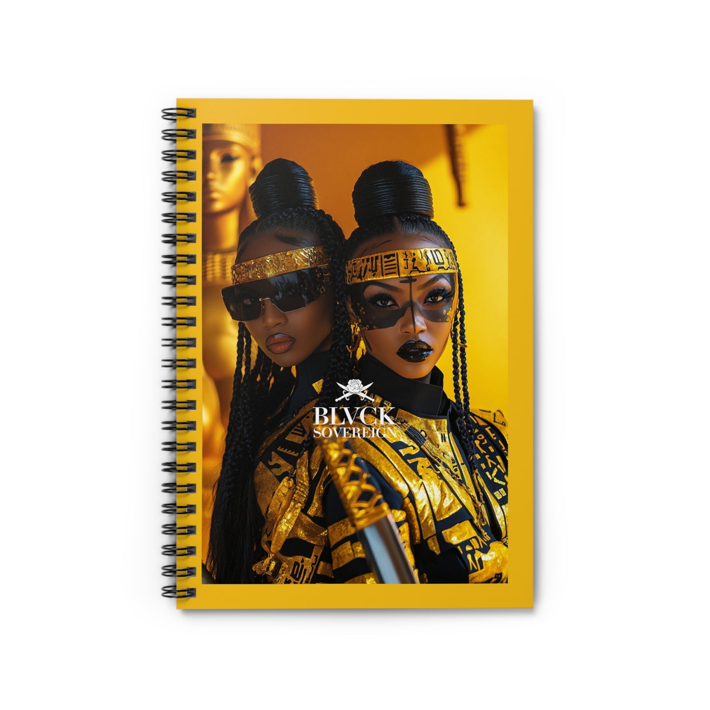 BLVCK Sovereign Spiral Notebook - Bold & Stylish Design for Creatives