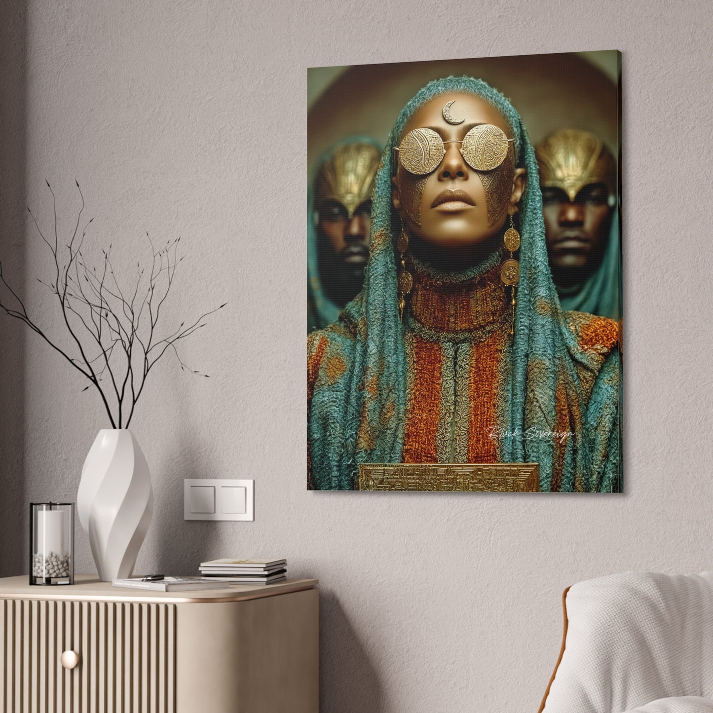 Mystic Moonseer Canvas Wall Art