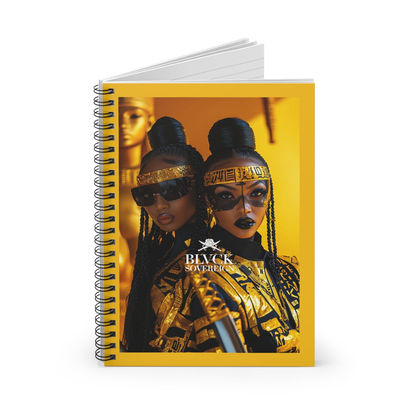 BLVCK Sovereign Spiral Notebook - Bold & Stylish Design for Creatives