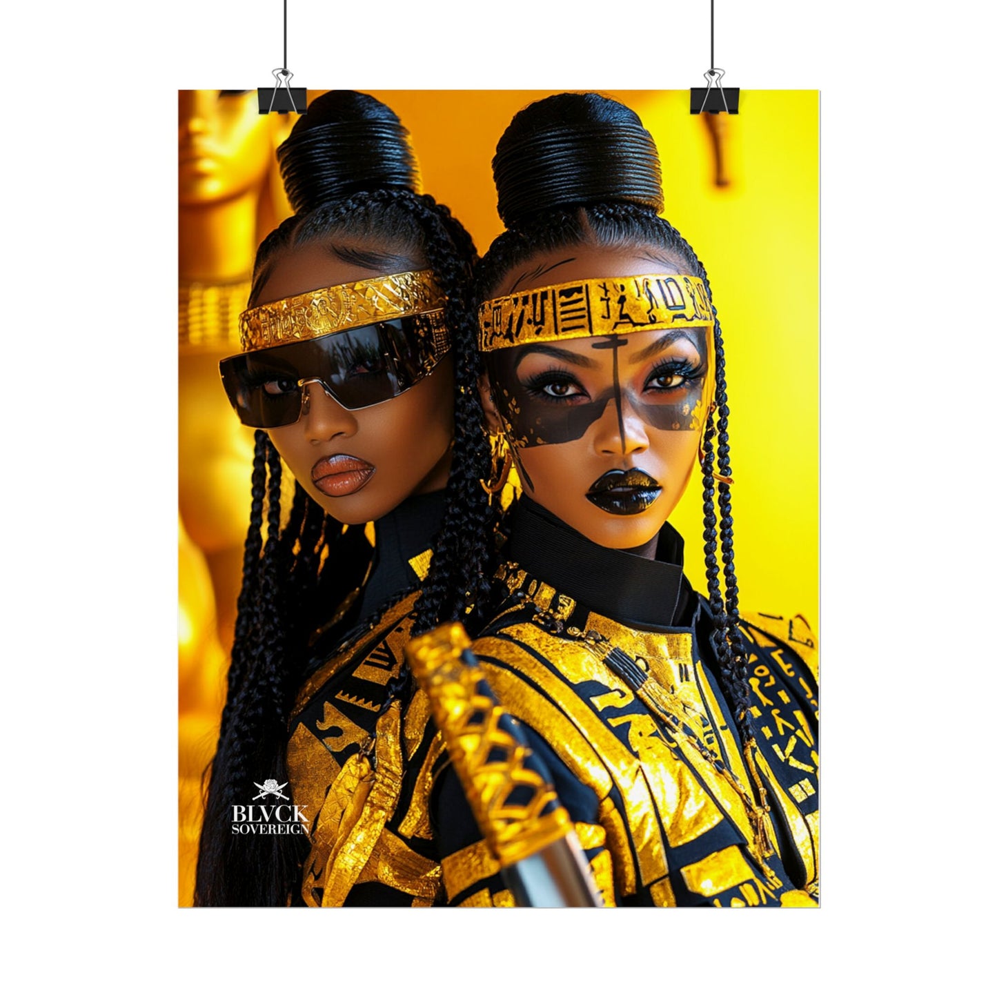 Blvck Sovereign Rolled Posters