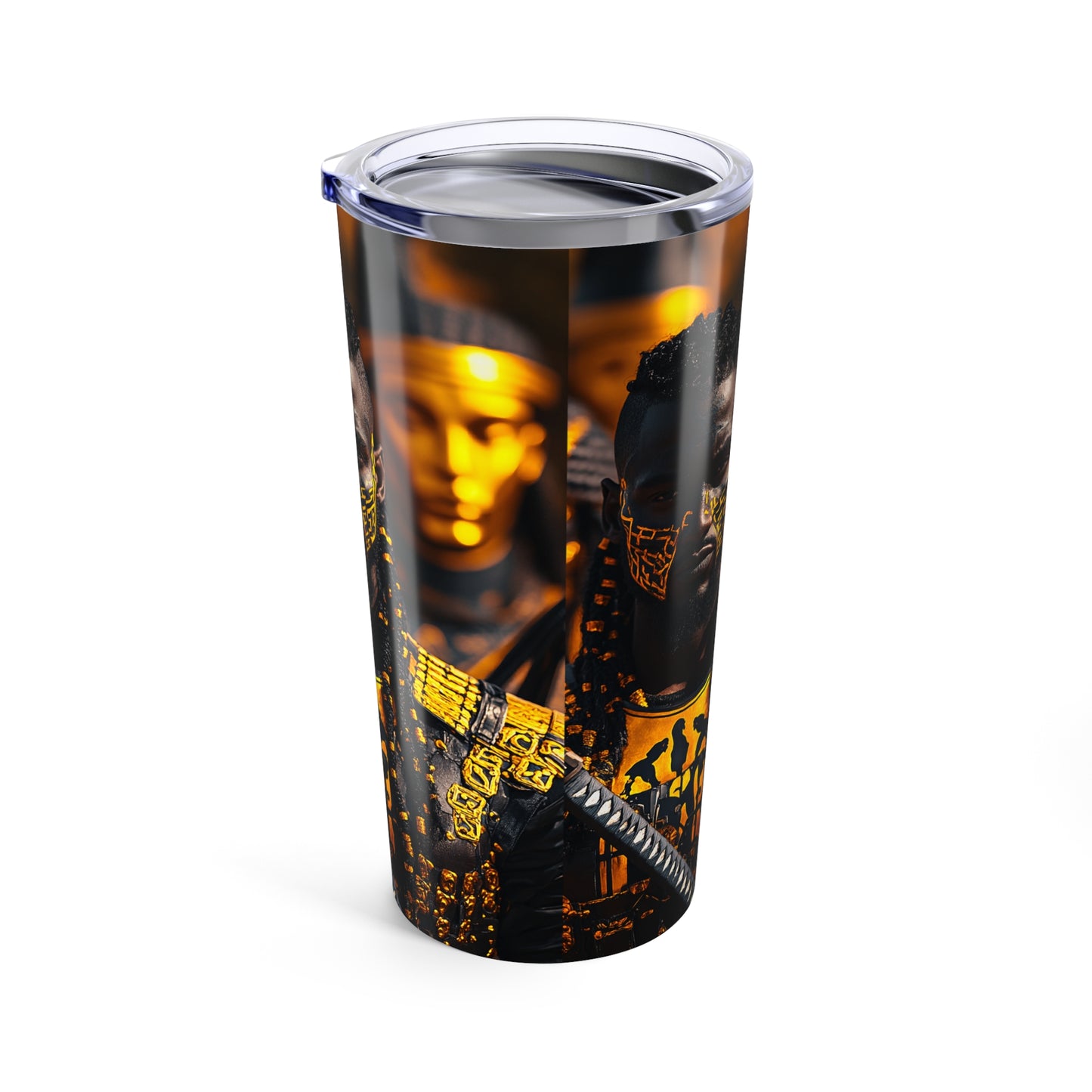 Elevated Gold King 20oz Tumbler - Bold Design for Empowerment and Celebration