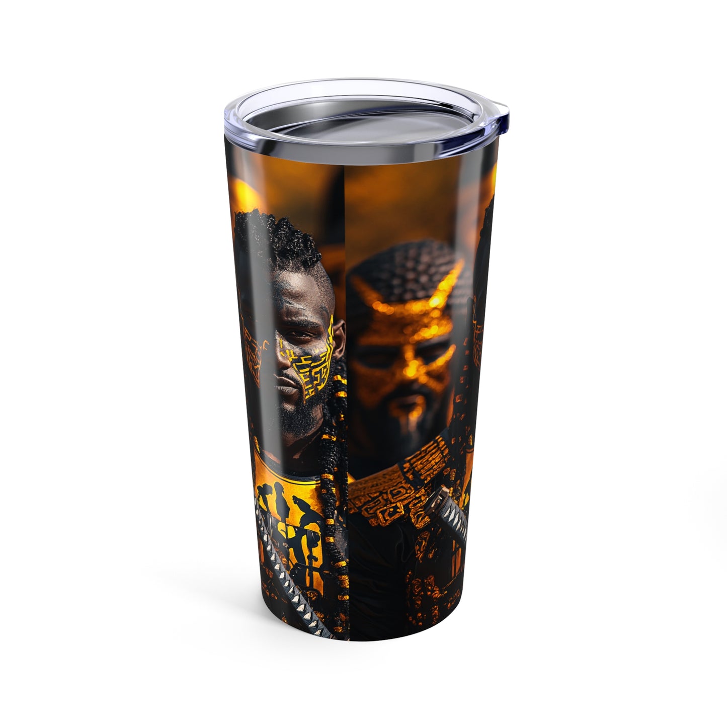 Elevated Gold King 20oz Tumbler - Bold Design for Empowerment and Celebration