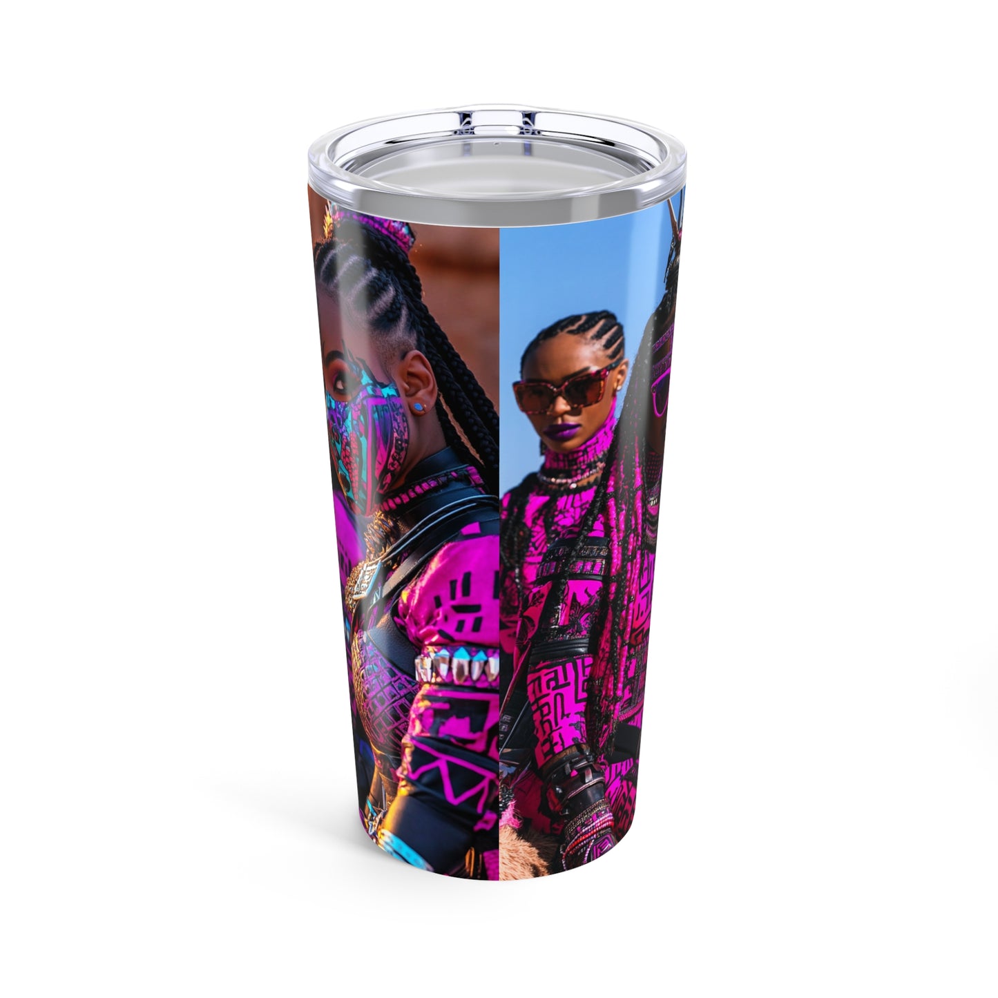 Blvck Sovereign 20oz Tumbler - Bold Design for Empowerment and Celebration