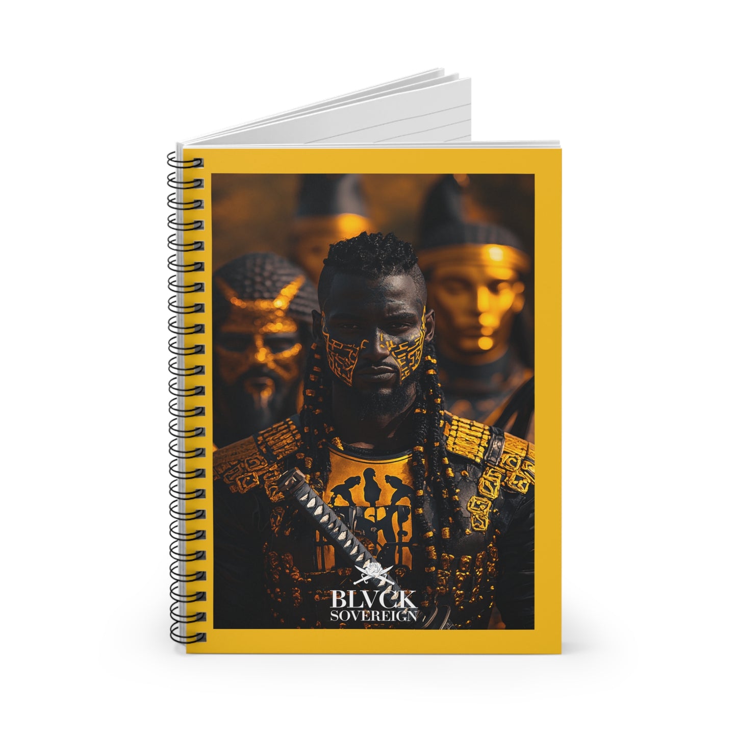 BLVCK Sovereign Spiral Notebook - Bold & Stylish Design for Creatives