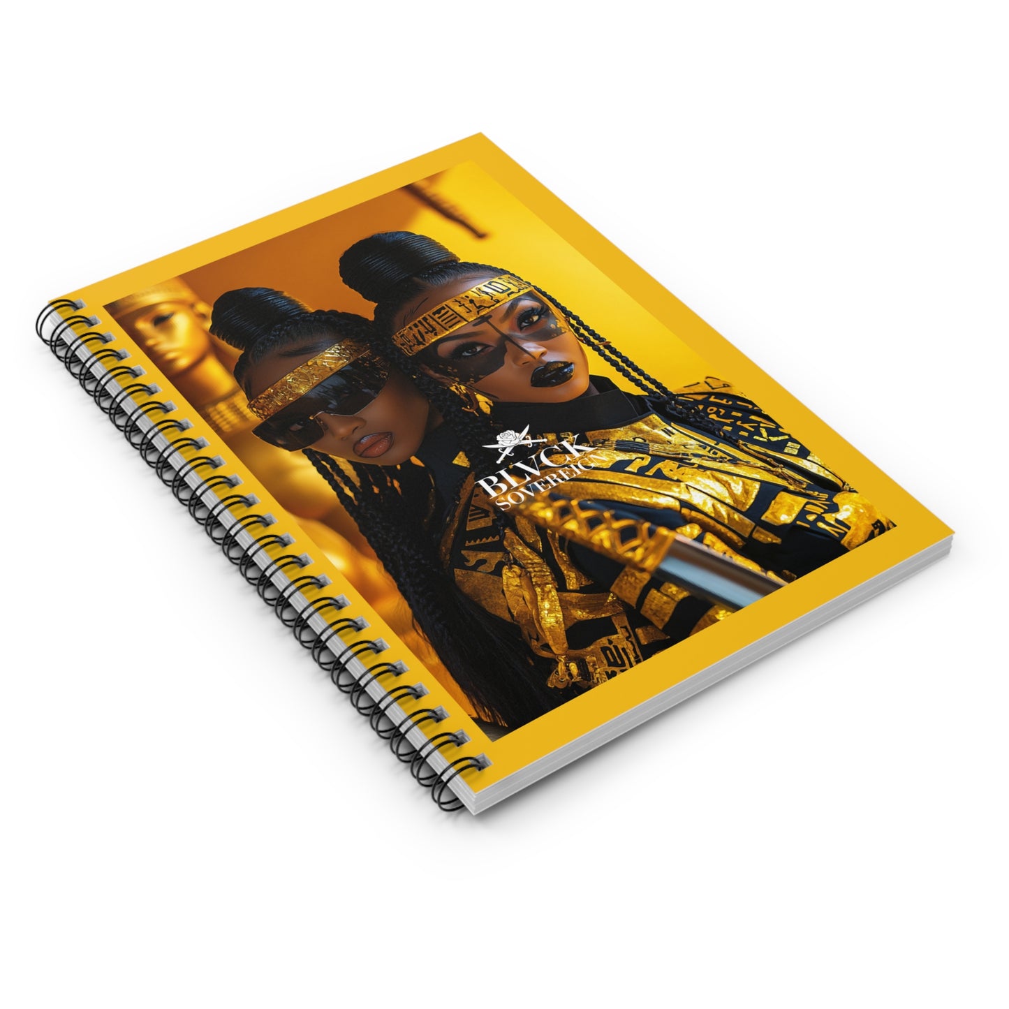 BLVCK Sovereign Spiral Notebook - Bold & Stylish Design for Creatives
