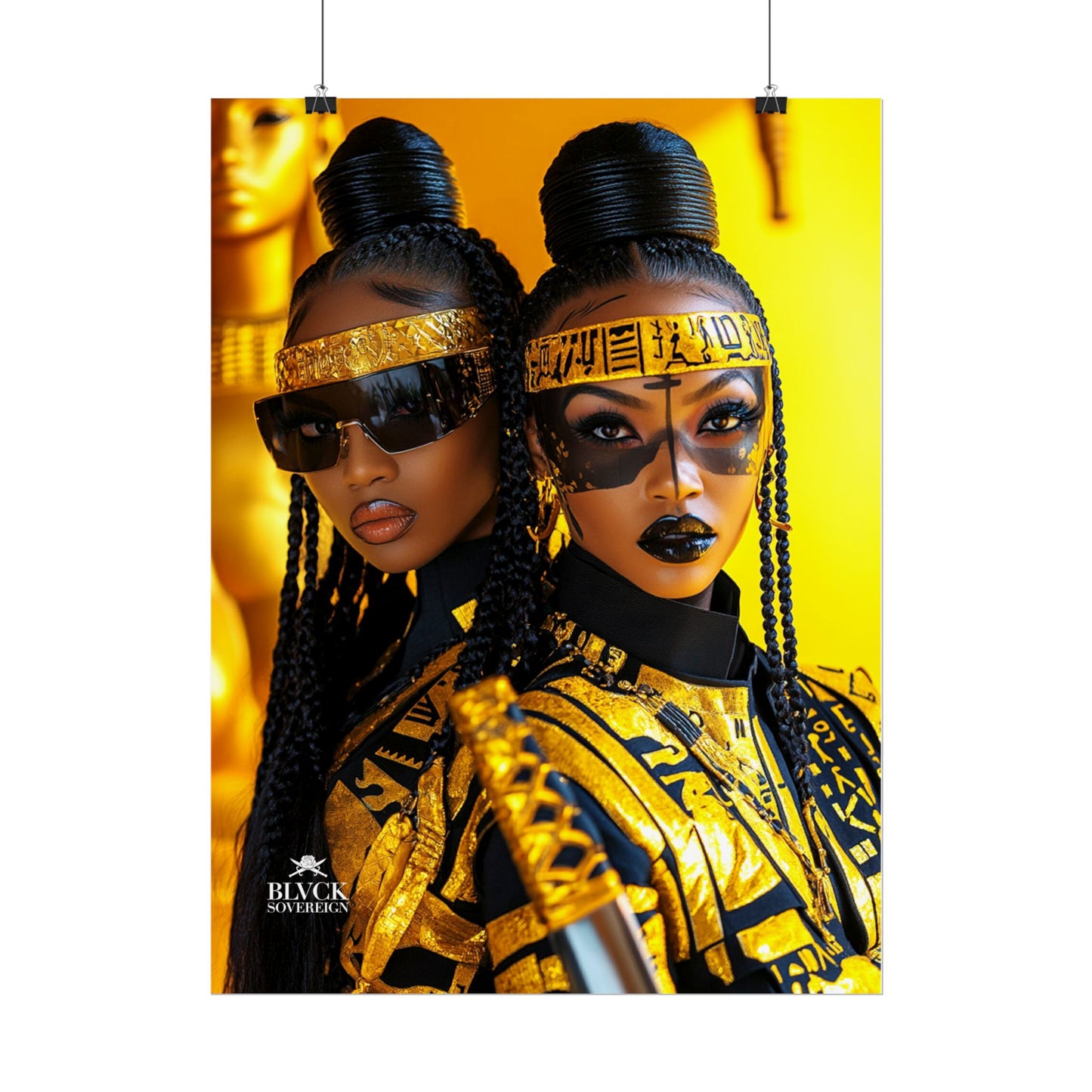 Blvck Sovereign Rolled Posters
