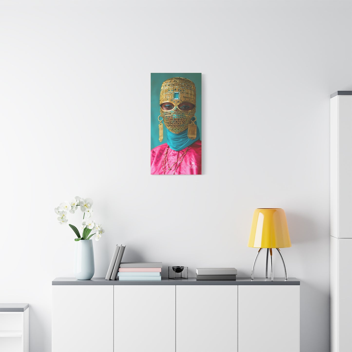 Blvck Sovereign Matte Canvas, Stretched, 1.25"