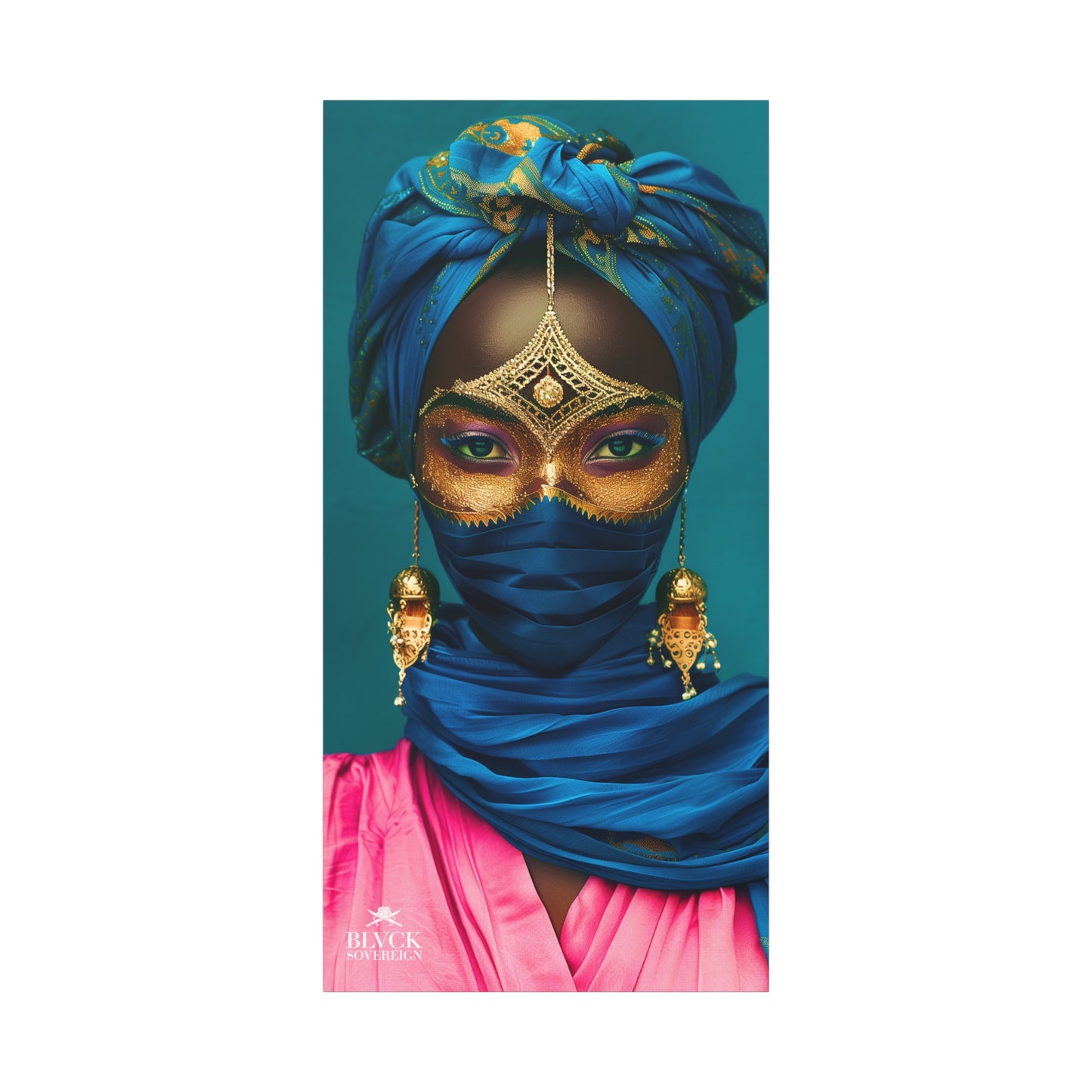 Blvck Sovereign  Matte Canvas, Stretched, 1.25"