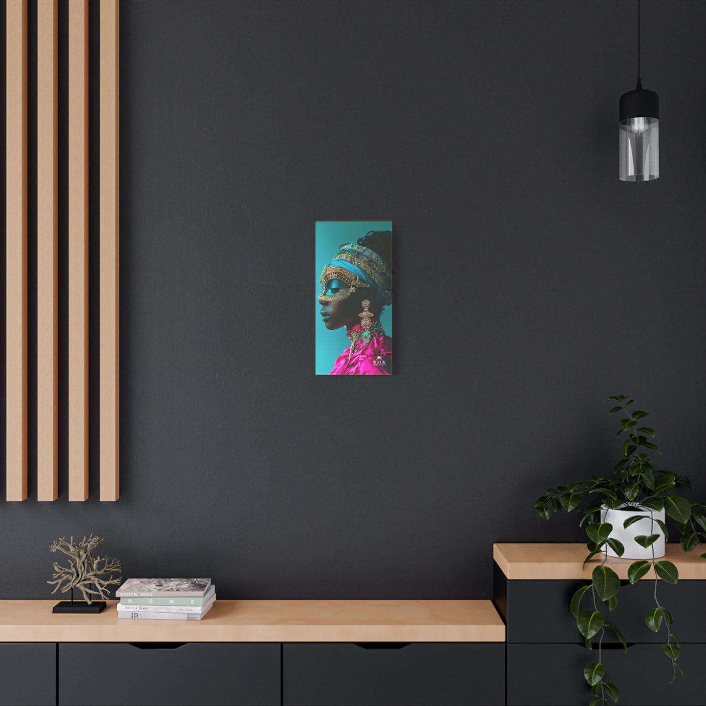 Blvck Sovereign Matte Canvas, Stretched, 1.25"