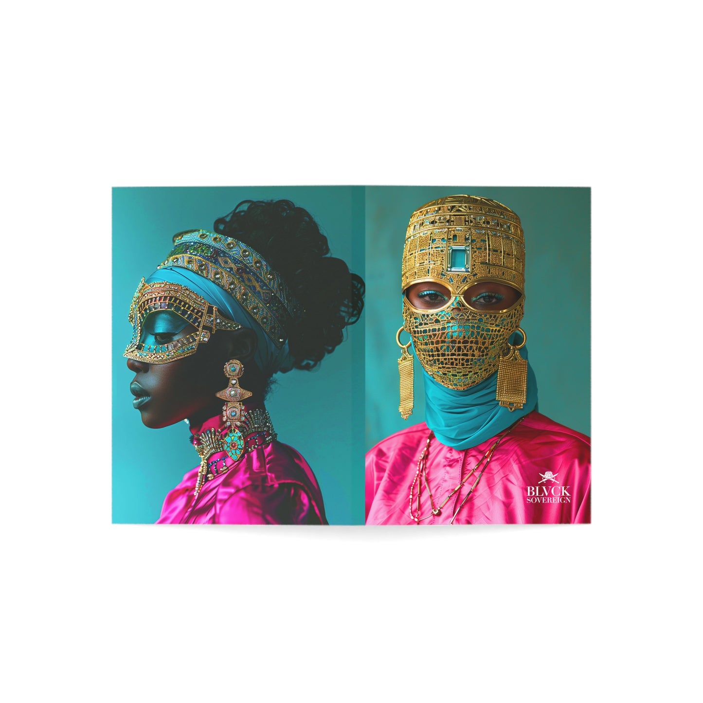 Elegant Cultural Greeting Cards – Unique Designs (1, 10, 30, or 50 pcs)