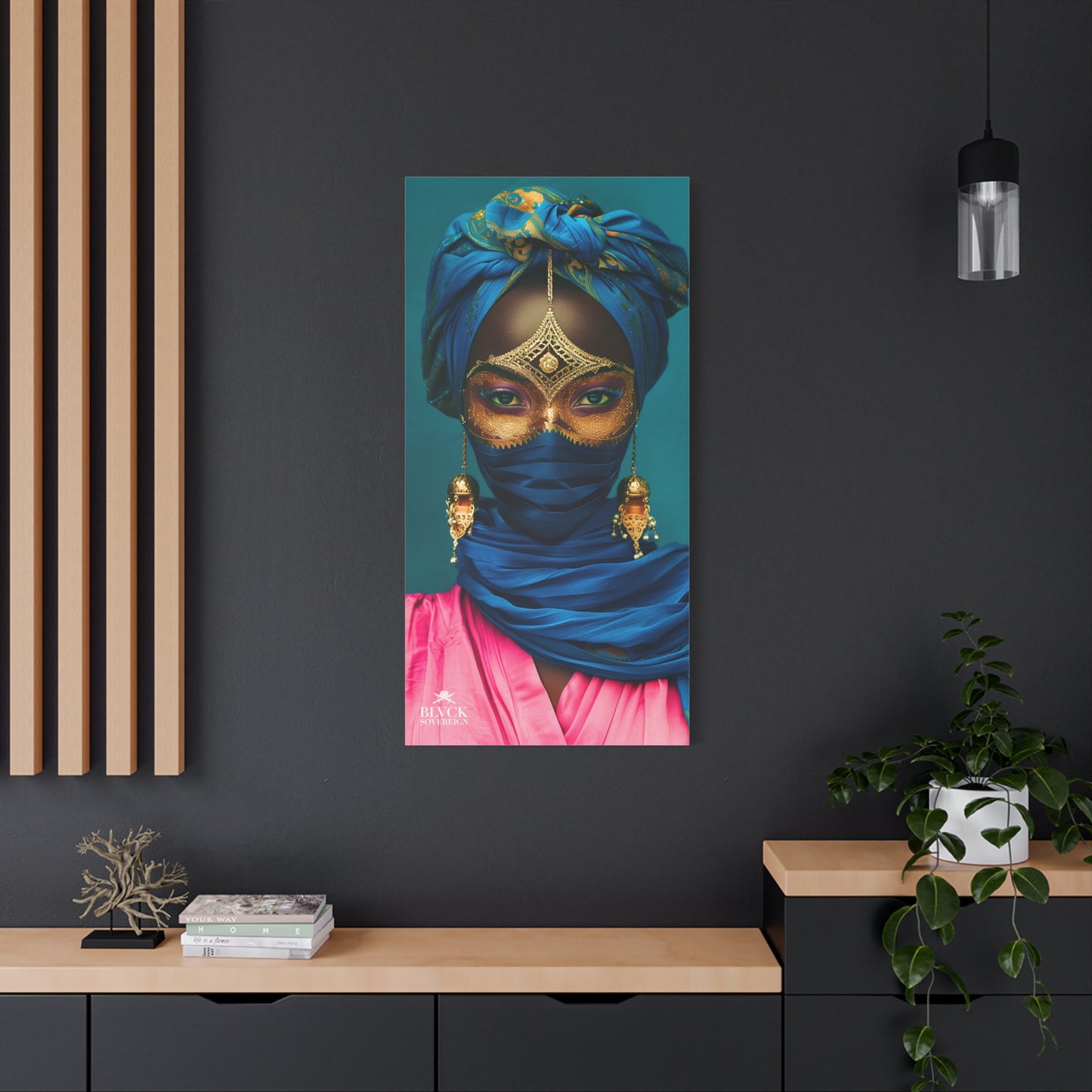 Blvck Sovereign  Matte Canvas, Stretched, 1.25"