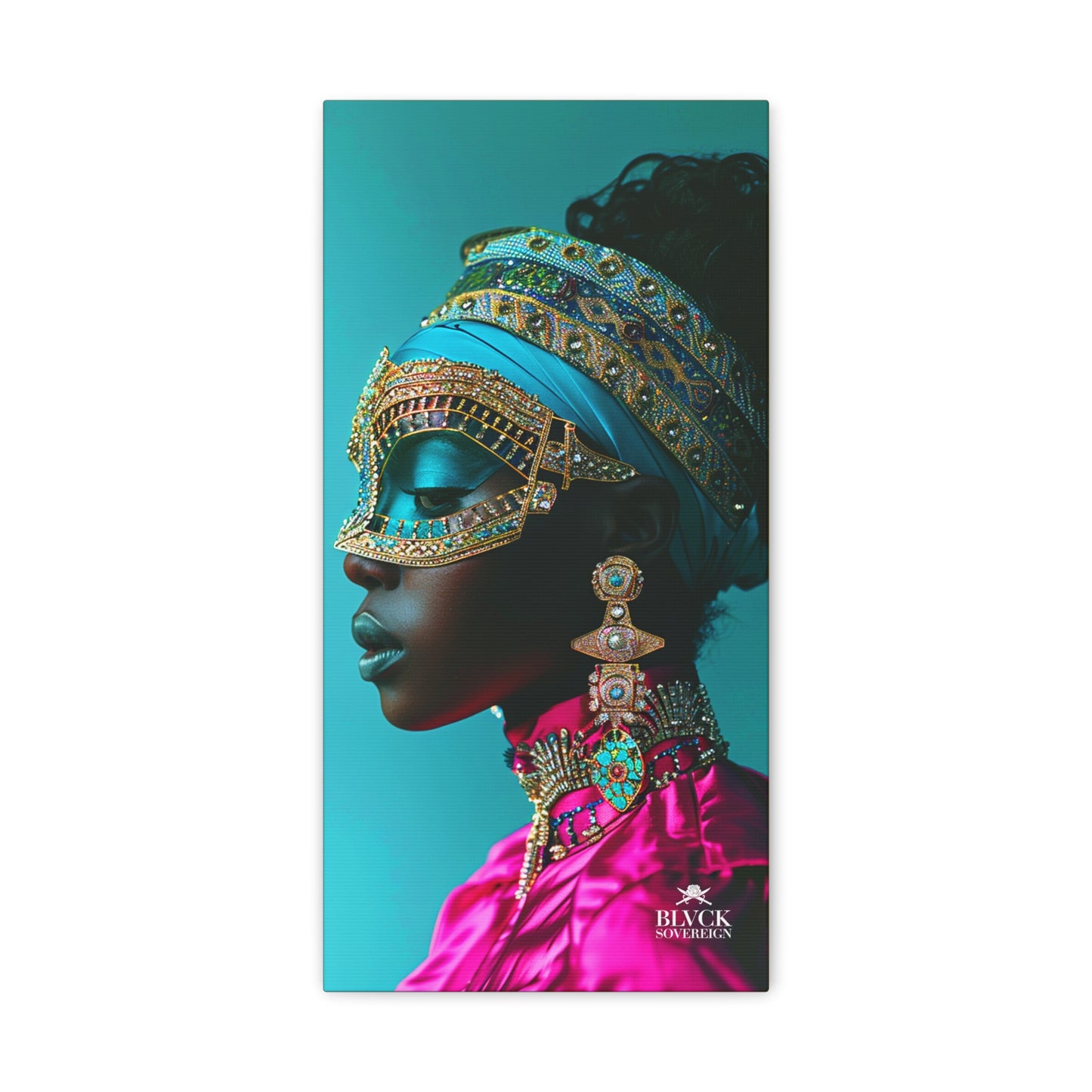 Blvck Sovereign Matte Canvas, Stretched, 1.25"