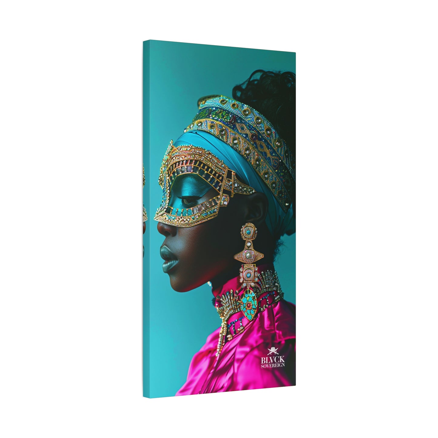 Blvck Sovereign Matte Canvas, Stretched, 1.25"