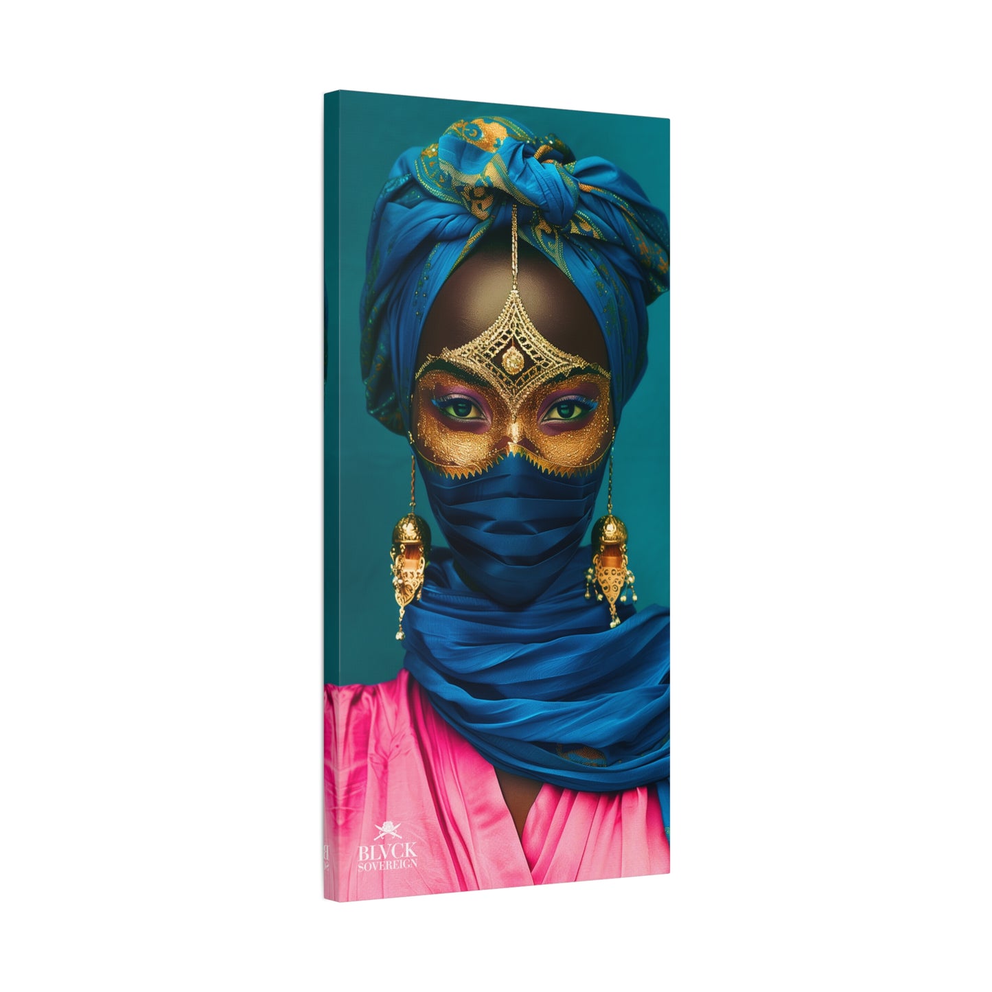 Blvck Sovereign  Matte Canvas, Stretched, 1.25"