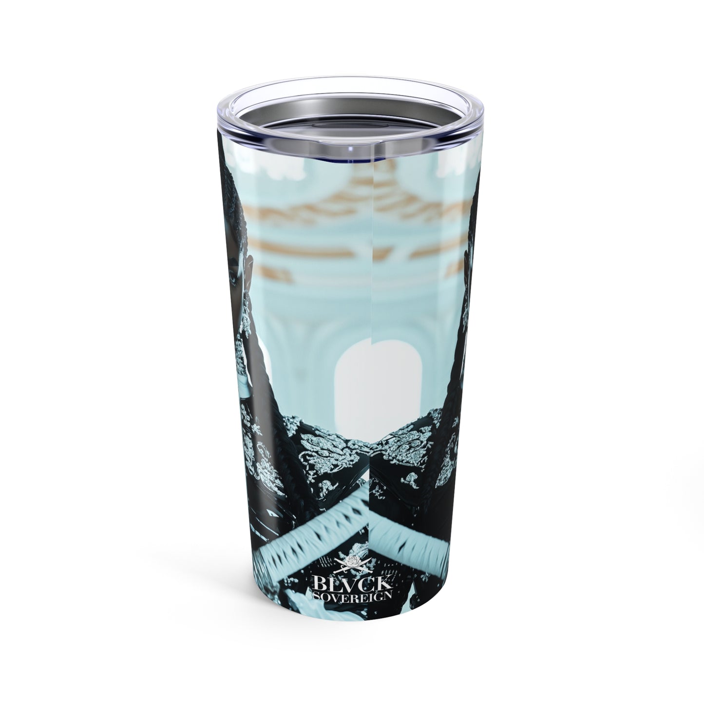 Blvck Sovereign 20oz Tumbler - Bold Design for Empowerment and Celebration
