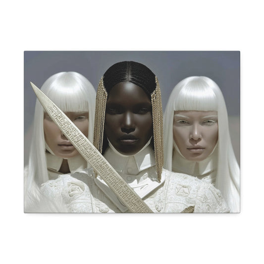 Trio of Guardians Canvas Print — Stretched 1.5"