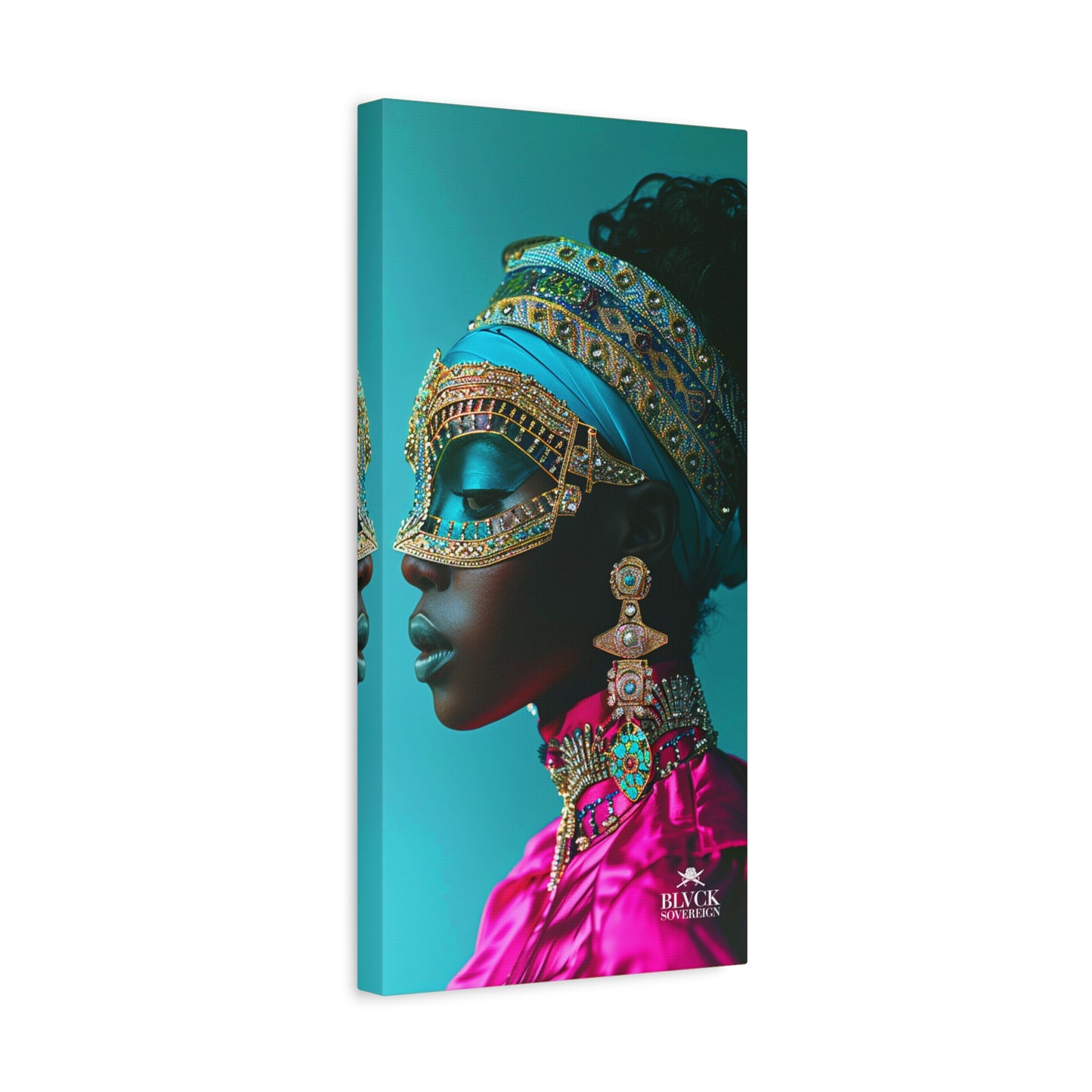 Blvck Sovereign Matte Canvas, Stretched, 1.25"