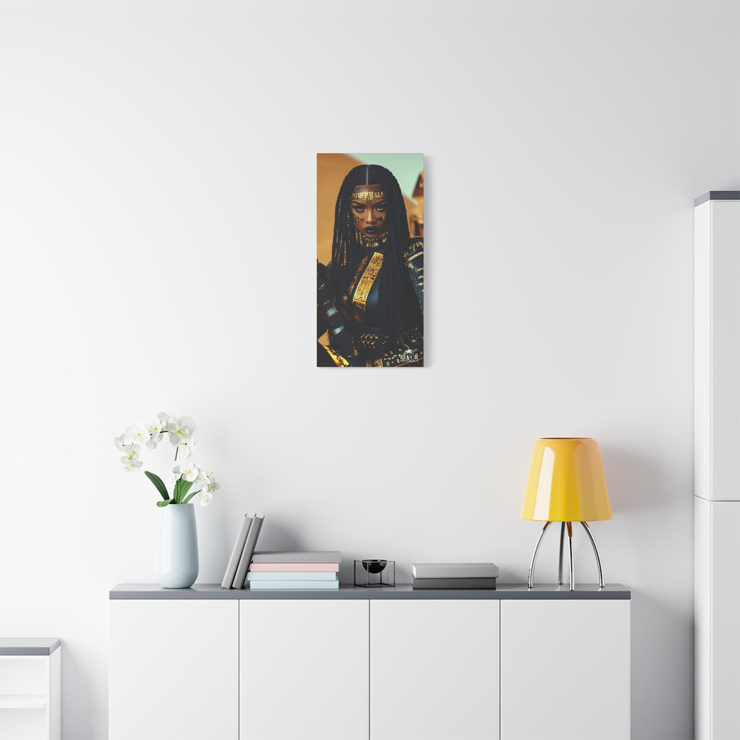 Elevated Gold Queen  Matte Canvas, Stretched, 1.25"