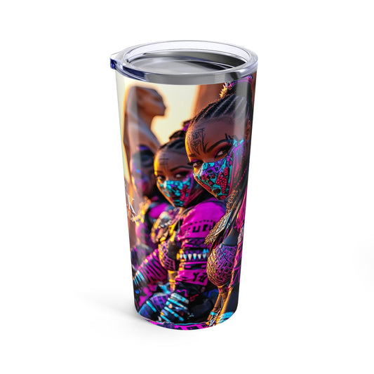Blvck Sovereign 20oz Tumbler - Bold Design for Empowerment and Celebration